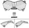 Bruce & Shark Front Headlight Guard Protector Grill Fit for Triumph Tiger 800 Xc/Xcx Explorer 1200