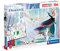 Clementoni 25716 Happy Color Double Face Frozen 2 – Puzzle 104 Teile ab 5 Jahren, doppelseitiges Kinderpuzzle mit Bild zum Ausmalen, inkl. 3 Filzstiften, Denkspiel für Kinder