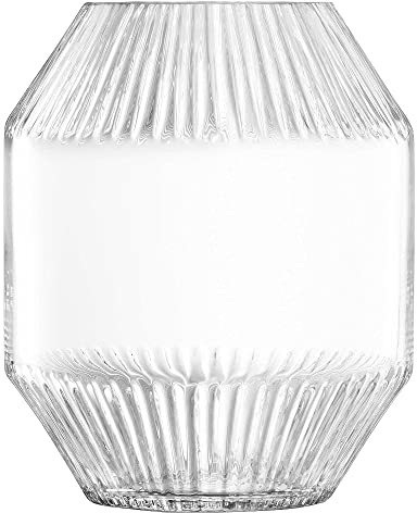 LSA International Rotunda Vase, Clear Size: H20cm