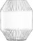 LSA International Rotunda Vase, Clear Size: H20cm