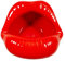 Kussmund Aschenbecher 13 x 11 x 8 cm Lippen Ascher Kuss Mund rot Figur Deko GTT G509