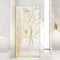 Aqua Roy Gold Paroi de douche à l'italienne, en verre transparent de 8 mm, avec revêtement nano sablé (80 x 195 cm)