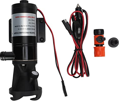 Waste 12V 45LPM RV Macerator Waste Pump 3in Inlet 1in Outlet for Marine Boat Caravan Toilet Sewerage auto