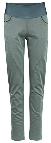 Chillaz W Fuji 2.0 Pant Grün - Robuste elastische Damen Kletterhose, Größe 38 - Farbe Green