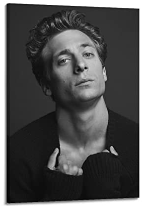 NOGRAX Jeremy Allen Weißes Poster Bild Druck Leinwand Gemälde Schlafzimmer Ästhetik 60 x 90 cm Rahmen Stil