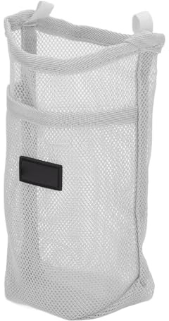 Shanrya Water Bottle Cover, Mesh Durable Polyester Water Bottle Cover. Wide Use 300-600 ml. Large Capacity for hiking. (Grey)