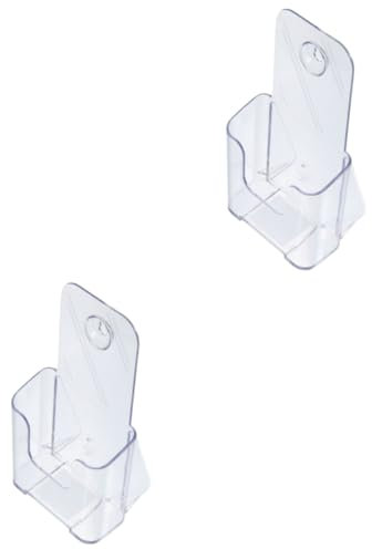 EXCEART 2St Katalog Display Dokumentenständer Aktenregale für den Schreibtisch Regale für Bücher Tisch-Bücherregal Prospekthalter Wandmontierter Dokumenten-Organizer Wandbehang Mappe