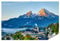 islandburner Prime Bild Poster Berg Watzmann Stadt Berchtesgaden Bayerische Alpen Premium Bilder Fotodruck