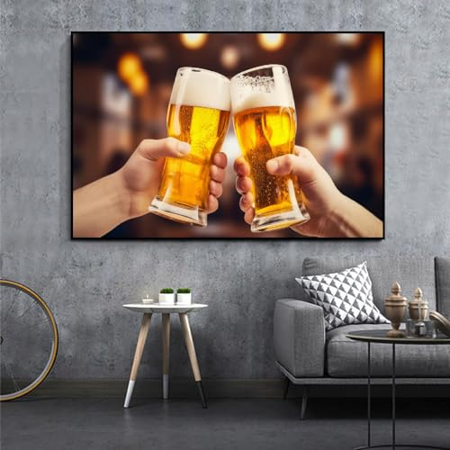 MIDUNU Puzzles 1000 Teile Für Erwachsene Und Kinder, Sehr Schwieriges Eltern-Kind-Spiel Für Erwachsene Und Kinder, Holzpuzzle Bier (75 X 50 cm)