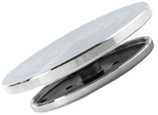 churuso 15–30 cm große Töpferscheibe, doppelseitiger Aluminium-Drehteller, DIY-Tonwerkzeuge, Drehplatte, Kuchen, Drehtisch, Keramik, Ton, Werkzeug, Töpferei, Drehteller