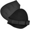 2 Pcs Guanti Palestra Uomo Donna, 12x11cm, Guanti da Allenamento in Neoprene Antiscivolo, Doppia Cucitura, Manicotto Extra Largo Dita, Paracalli Ginnastica, Guanti Sollevamento Fitness Canottaggio (A)
