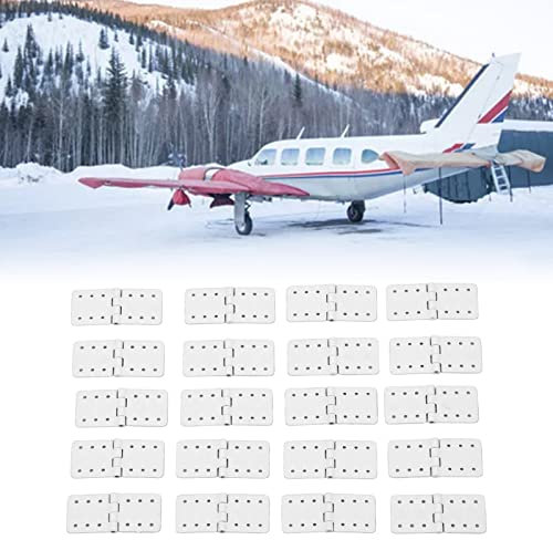 RC Aircraft Hinge rc plane hinges Toughness Corrosion Resistance RC Pinned Hinges,Oxidation Resistance Lightweight RC Airplane Model Hinge, for Fixed and Gehäuse & Maßstabzubehör