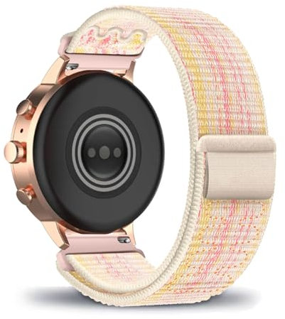 diNGK SPORTS Armband für Fossil Gen 6 42mm Band Weiches Nylon Outdoor Sportarmband für Fossil Gen 6 42mm Armbänder für Damen Herren Verstellbares Armband Kompatibel mit Fossil Gen 6 42mm (7)