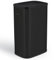 KITCHEN MOVE PorTLAND - Papelera de cocina push 60L, acero inoxidable, color negro