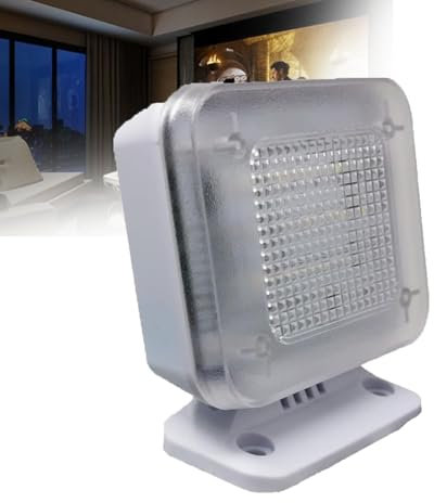 Dummy-Tv-Simulator, Tv-Simulator Mit Leds Und 4 WäHlbaren Programmen, Energieeffiziente Tv-Falle Mit Timer, Komplett Mit Netzteil, Zur Verwendung Als Einbruchschutz