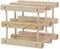 NINESHE Wooden Wine Rack, Stackable Modular Wine Rack Wine Holder, Kitchen Bar Countertop 6 Bottle for Bar, Wine Cellar, Storage Cabinet, Dining Room