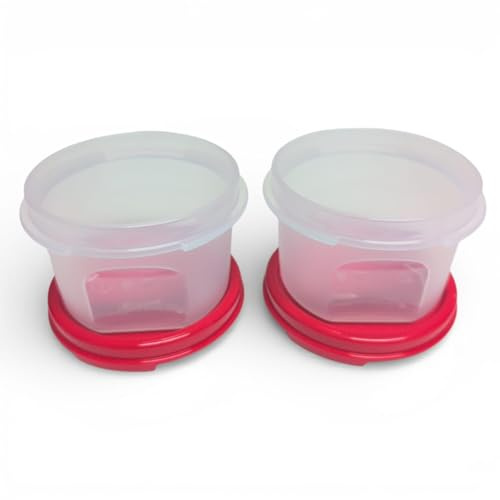 Tupperware Eidgenosse Eidgenossen Kompaktbehälter Vorrat Modular Kühlschrank System Eidgenosse (transparent rot)