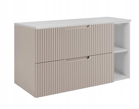 Rodan Moderne Möbel - Schrank Weiß, Kaschmir - Möbelstück - Bastelregal – Bastelplatte 60 cm + 80 cm