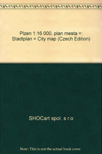 Plzen HC 1:16.000: Shocart Stadtplan