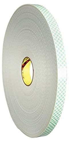 3M4008DoppelseitigesPU-Schaumstoff-Klebeband25mmx33m3.2mmBeige(9-erPack)