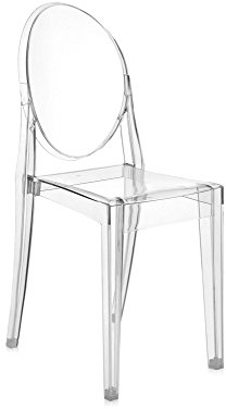 Kartell Victoria Ghost, Stuhl, Glasklar, 2er-Satz