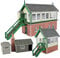Metcalfe PN133 Signal Box Set Card Kit N Gauge