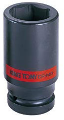 KING TONY 843564S Douille à Chocs Pouce 1 Longue, 2