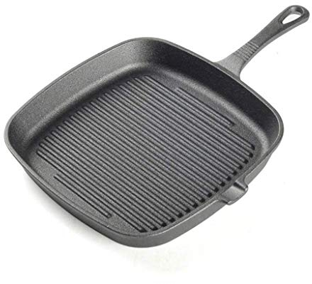 WSJ Cooking Pots Pans Pan Frying Pan Steak Pot Nonstick Pan Steak Frying Pan Cast Iron Steak Frying Pan Steak Teppanyaki Single Handle Cast Iron Pot Beef Frying Pan 24Cm Frying Pan