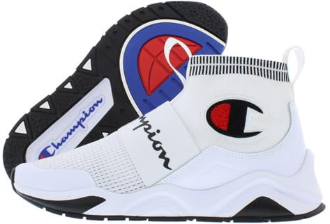 Champion Men's Rally Pro Sneaker, White, 10 UK