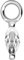 PIERCINGLINE Chirurgenstahl Anhänger für Clicker Piercing-Ringe & Kreolen KRISTALLTROPFEN Ohr Helix Silberfarben