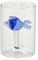 Balvi Saliera Fish Colore Blu Figura a Forma di Pesce Borosilicato