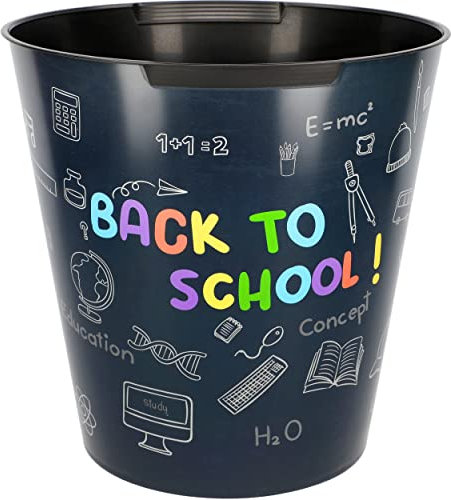 Papierkorb/Mülleimer Modell wählbar 10 Liter - wasserdicht - 28 cm - aus Kunststoff Schule & Lernen Eimer - Spielzeugkorb/Popcornschüssel/großer..