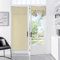 Meider Door Curtains for Door Window, French Door Curtains for Privacy, Easy Installed Tricia Door Panels, Front Door Sidelight Curtain Tie up Shade, Washable Curtain 1 Panel (Beige, 30 * 70(Inch))