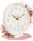 LATENO - Wanduhr Beige - Zum Aufstellen Oder Aufhängen - 30 cm - Lautlos - Klassisch Und Modern - Ohne Tickgeräusche - Für Wohnzimmer Büro UVM.