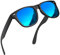 grinderPUNCH Polarisierte Sonnenbrille für Herren und Damen, trendige Retro Sonnenbrille zum Autofahren und Angeln, UV400 Schutz, Matt Schwarz Grip Beschichteter Rahmen