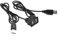 Cavo adattatore per autoradio con doppio pannello USB, montaggio a incasso con porta USB per una comoda connettività