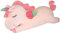 SNOWOLF Einhorn Stofftier Spielzeug Liegen Niedliches weiches Einhorn Plüsch Umarmungskissen mit Regenbogenflügeln Kawaii Spielzeug für Kinder Mädchen (Rosa, 60cm)
