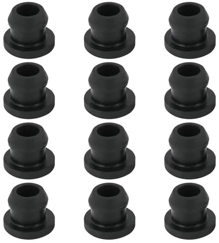 12 PCS Topfträgergummis, Gummitüllen für Topfstützen, Gummifüße, Rostgummifüße, Schutzgummidurchführungen Für Wohnmobilkocher Kompatibel Mit 5 Mm Stangen, Ersatzteile Für Wohnwagen