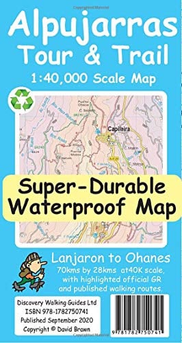 Alpujarras Tour & Trail Map (4th edition)