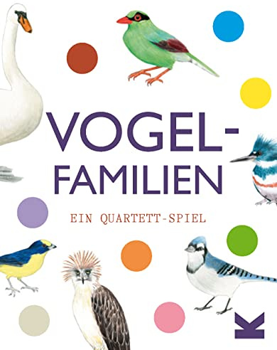 Laurence King Vogelfamilien. EIN Quartett-Spiel