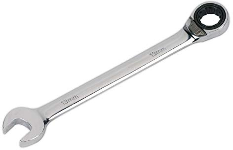 Sealey Rrcw13 Reversible Ratchet Combination Spanner 13Mm