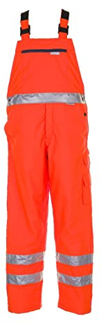 Planam Warn-/Wetterschutz Herren Winterlatzhose Uni Gelb (Modell 2060) / Orange (Modell 2063)