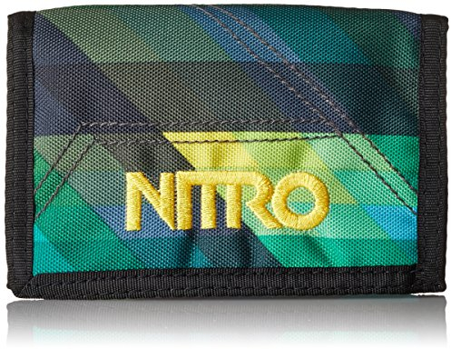 Nitro Snowboards 2018 Münzbörse, 14 cm, Grün (Geo Verde)