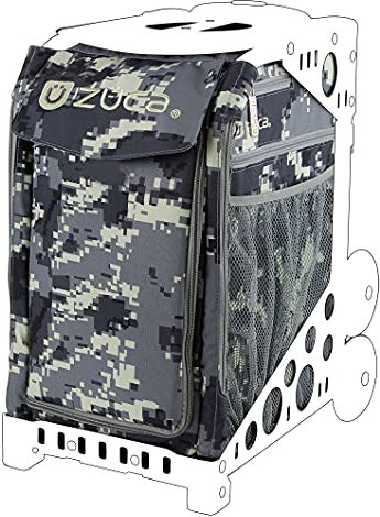 Zuca Anaconda Sporttasche (Camouflage in Grau/Schwarz, für jeden Rahmen) nur Einsatz