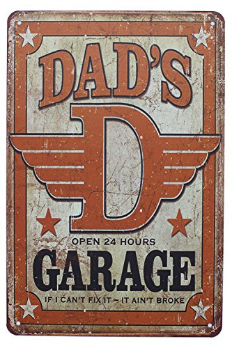 88 store Dad 's Garage Vintage Metall blechschild Schild Wall Art Poster Carport Cafe Bar Pub Home Decor