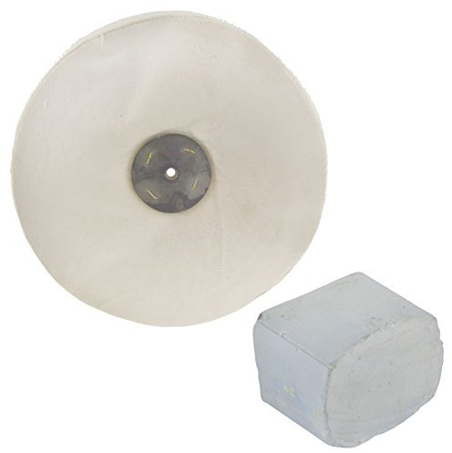G Loose Unstitched Floppy Final Polishing Mop 12 x 0.5 Row With Compound 250g