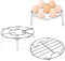Konrisa Acier Inoxydable Paniers Cuit Vapeur pour Pot Instantane Cuisine Support d'oeufs Grille a Vapeur pour Cocotte-Minute Autocuiseur Electrique