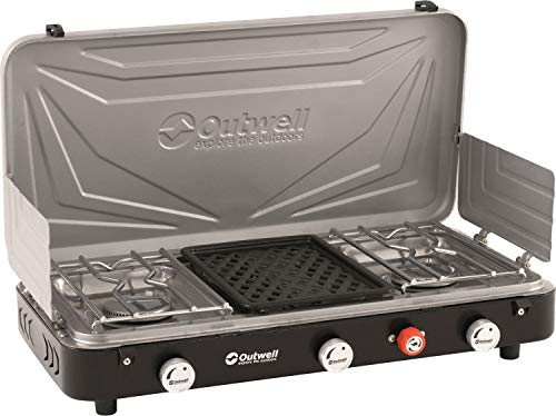 Outwell Rukutu Campingkocher Silber/schwarz