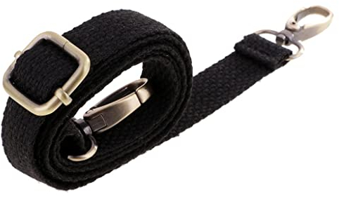 Fenteer Verstellbares Tragegurt tergurt terriemen Trageriemen für Laptop-, Reise, Sporttasche, Schwarz, 120cm