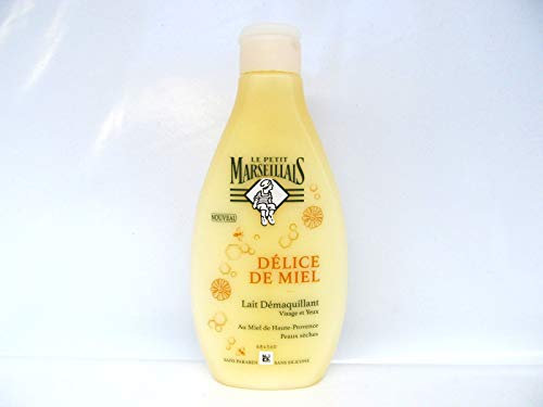 Le Petit Marseillais Lait démaquillant visage et yeux - Délice De Miel - Le flacon de 250 ml
